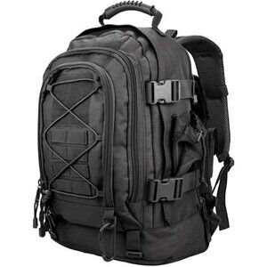 Tactical Military Backpack Molle 3 Day Pack Hiking Camping Travel Black